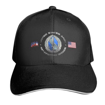 193rd Infantry Brigade Baseball Cap Adjustable Trucker Veteran Cap for Men Women Black