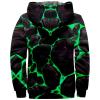 RODYETQQ Sweatshirts for Men Thick Zipper Jacket Hoodie Sherpa Sweatshirt Full Zip men's sherpa lined full-zip hooded Sherpa Lined Jacket Men Zip Up Hoodied Coats Fall Winter1-Multicolor,5X-Large view 2