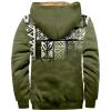 RODYETQQ Hoodies for Men Winter Casual Sweatshirt Heavyweight Hoodie Camouflage Jacket for Men Fleece Camo Hoodie Zipper Camouflage Hoodies with Zipper Outdoor Long Sleeve Coats(2-Army Green,X-Large) view 3