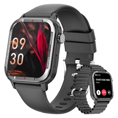 Smart Watches for Men (Answer/Make Call), Fitness Tracker with 123 Sport Modes, Heart Rate Monitor, Spo2, Step Counter, Sleep Tracker, IP68 Waterproof Sports Watch, Fitness Watch for iPhone Android