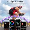 Smart Watches for Men (Answer/Make Call), Fitness Tracker with 123 Sport Modes, Heart Rate Monitor, Spo2, Step Counter, Sleep Tracker, IP68 Waterproof Sports Watch, Fitness Watch for iPhone  Android view 4