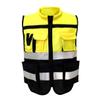 BRIGHTFUFU High Visibility Safety Vest Reflective Vest for Men Women Gear for Construction Running Biking view 1