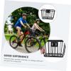 BESPORTBLE 2pcs Portable Metal Bicycle Basket Detachable Bike Storage Holder for Easy Installation Design for Boys and Girls Bikes and Vegetable Transport view 3