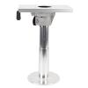 CFTGIW Boat Seat Pedestal Aluminum Alloy Polished with Mirror 360 Degree Swivel 350 to 500mm Adjustable Height Detachable Pedestal for RV Yacht Marine view 3