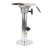CFTGIW Boat Seat Pedestal Aluminum Alloy Polished with Mirror 360 Degree Swivel 350 to 500mm Adjustable Height Detachable Pedestal for RV Yacht Marine view 4
