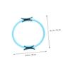 Anneome 1pc Yoga Circle Resistance Ring Enhance Balance Flexibility and Core Strength for Fitness Workouts Blue for Yoga Enthusiasts and Home Gym Accessories view 3