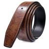 3515202 Reversible Belt Strap Without Buckle Replacement Genuine Leather Dress Belt Strap 1-3/8"(35mm) wide (Black/Brown, 44) view 1