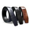3515202 Reversible Belt Strap Without Buckle Replacement Genuine Leather Dress Belt Strap 1-3/8"(35mm) wide (Black/Brown, 44) view 4