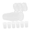 Mipcase 50pcs Carp Fishing Equipment Bait Cage Sturdy Plastic Fish Holder Lure Basket Hollow Design for Bait Conservation view 2
