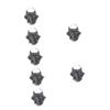 GALPADA 7pcs Grey Fake Beard for Halloween Costume and Stage Performance Comfortable and Breathable Suitable for Ages for Parties and Cosplay Events view 1