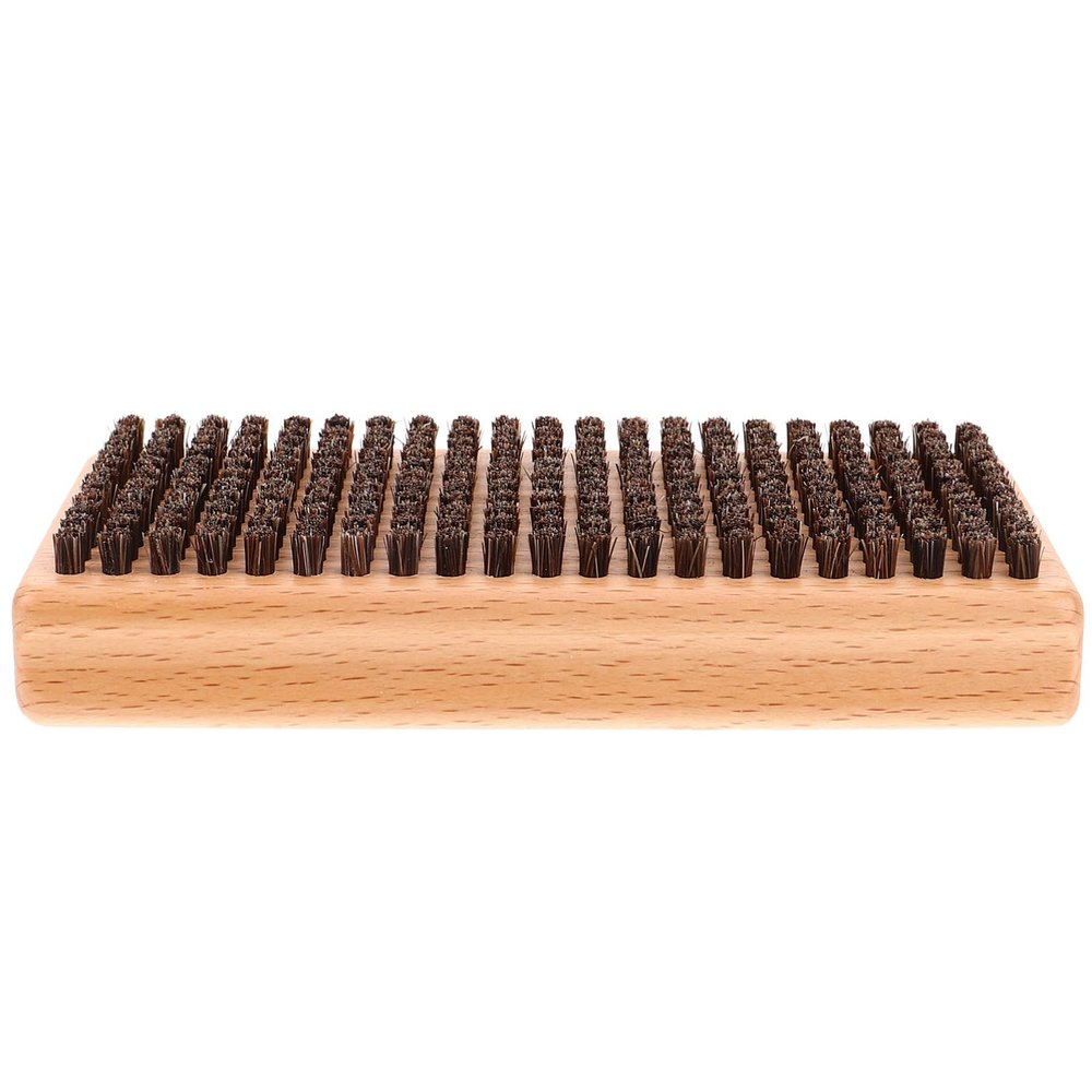 Angoily Snowboard Wax Removing Brush Wooden Handle Essential Cleaning Tool for Ski Maintenance and Board Care and Portable Design for Home and Travel