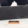 Angoily Snowboard Wax Removing Brush Wooden Handle Essential Cleaning Tool for Ski Maintenance and Board Care and Portable Design for Home and Travel view 4