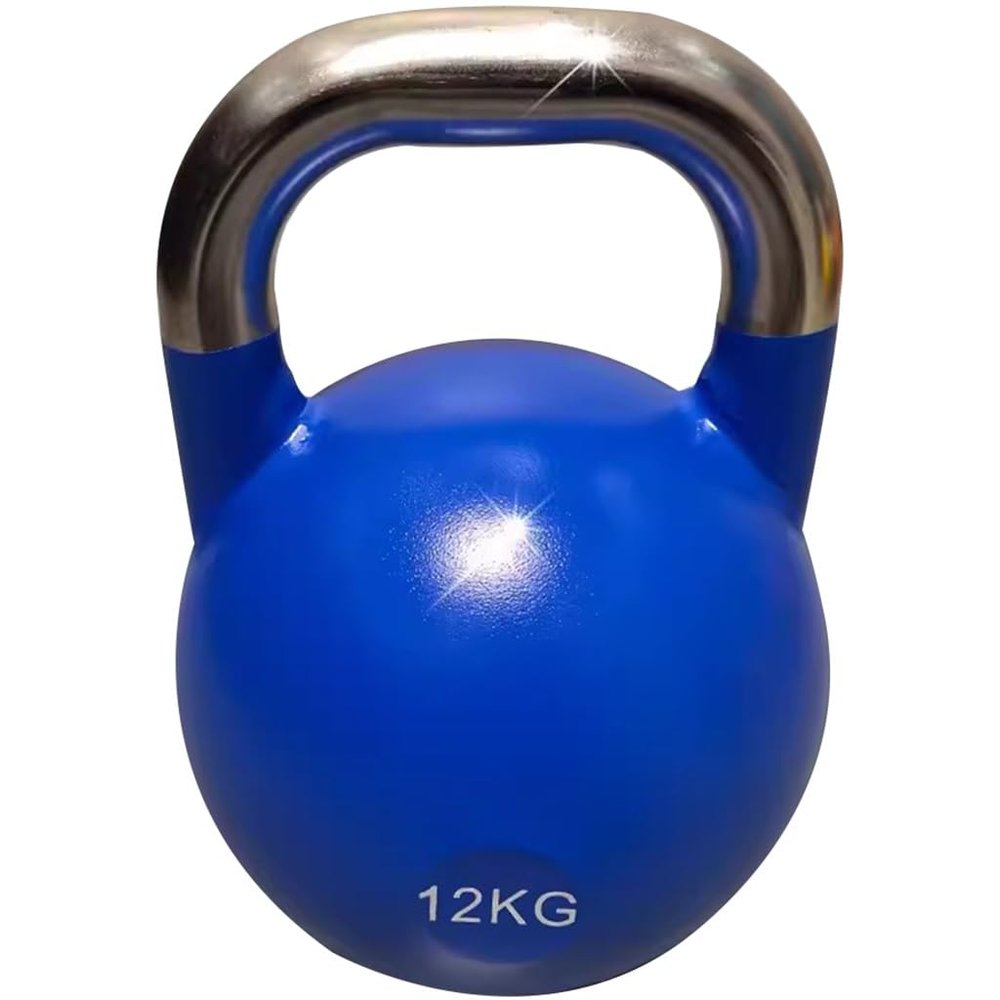Kettlebell Weights Professional Fitness Competition Kettle Bells, Men's Abdominal Muscle Training Kettle Ball, Suitable for Home/Gym, Sports Equipment(12kg)