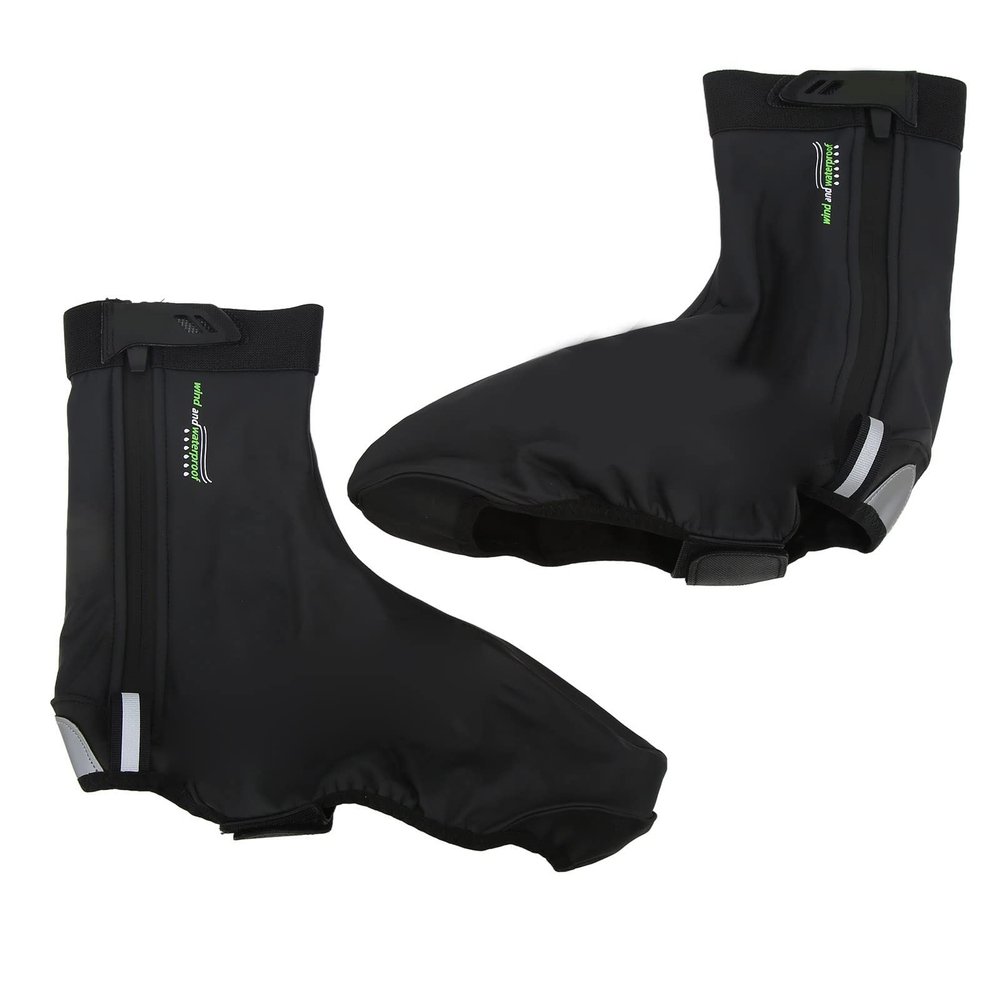 Thermal Cycling Shoe Covers, and Windproof, for Outdoor Biking with Reflective Elements for Safety (XXXL Size (Suitable for Shoes 45-47))