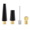 Quacc 4 PCS Ball Pump Needle Set Needles Inflating Ball Tyre Pump Adapter Bike Pump Accessories Air Nozzle Pump Adapters Tire Pump Attachments for Inflatables, Sport Balls, Bicycles view 1