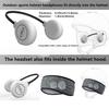 M Jiuyunmu ski Helmet Headphones,True Wireless Bluetooth Helmet Speakers for Skiing, Snowboarding Mountain Biking view 4