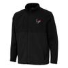 Antigua Men's Black Houston Texans Daily Fused Full-Zip Jacket view 1