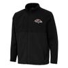 Antigua Men's Black Baltimore Ravens Daily Fused Full-Zip Jacket view 1