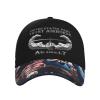 101st Airborne Air Assault Hat Adjustable Baseball Cap for Men Women Dad Hat Black view 3
