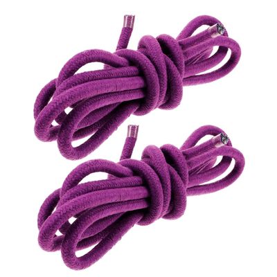 MUSISALY 2pcs Professional Gymnastics Ropes Training Rhythmic Gymnastics Clubs Workout Jump Rope for Fitness