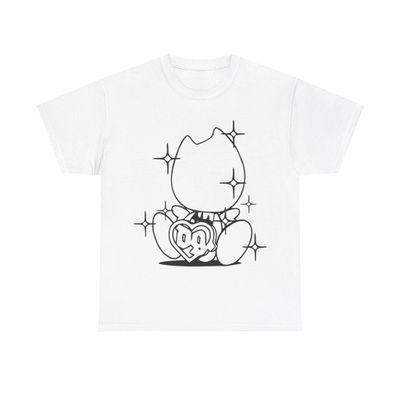 Bladee - Drain Baby Adult T-Shirts - Drain Gang Merch White