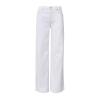 Womens Straight Wide Leg Jeans Low Rise Baggy Y2K Boyfriend Jeans Streetwear Loose Fit Skateboard Denim Pants White view 2