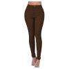 Jeggings for Women with Pocket High Waisted Button Fly Skinny Mom Jeans Tummy Control Stretchy Denim Pencil Pants view 1