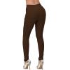 Jeggings for Women with Pocket High Waisted Button Fly Skinny Mom Jeans Tummy Control Stretchy Denim Pencil Pants view 2