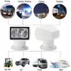 TANFEI Remote Control Spotlight for Boat Truck Car Marine Yacht, 1 PACK Searchlight 100W White Waterproof 360 Degree Rotate Omnibearing Lighting (24V) view 2