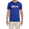Blue Los Angeles Matthew Stafford Logo T-Shirt Youth Large view 1