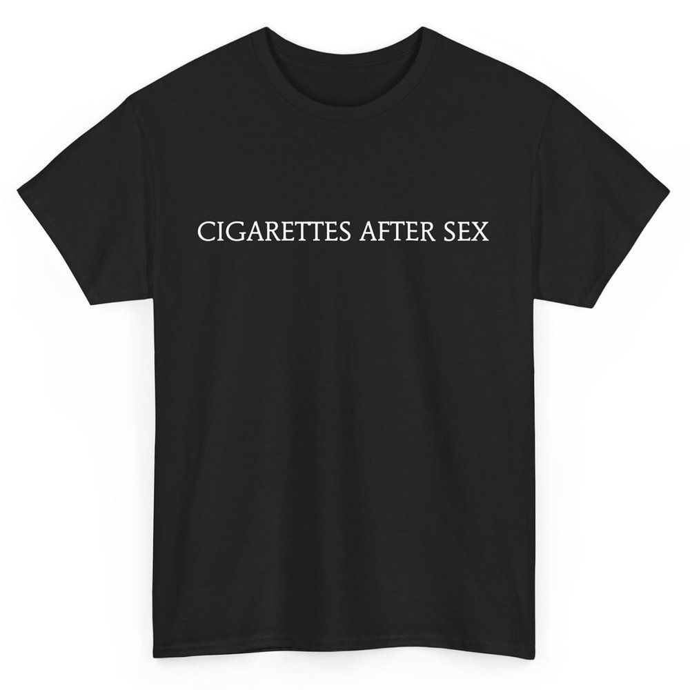2024 Cigarettes Art Gifts Text CD After Poster Uni Sex T-Shirt Vinyl Tour Fans Album Flag Style (US, Alpha, 3X-Large, Regular, Regular, Black)