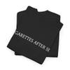 2024 Cigarettes Art Gifts Text CD After Poster Uni Sex T-Shirt Vinyl Tour Fans Album Flag Style (US, Alpha, 3X-Large, Regular, Regular, Black) view 4