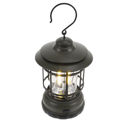 BIUDECO Camping Lantern Warm Light Rechargeable Led Tent Lamp Dimmable Camping Lamp Supply Handheld Outdoor Tent Light