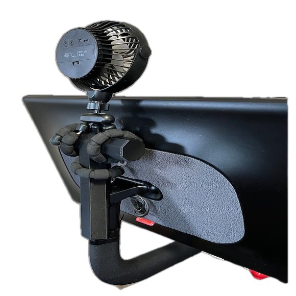 Fan Mount Fitting Peloton Bike Plus Workout Bike