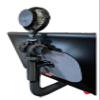 Fan Mount Fitting Peloton Bike Plus Workout Bike view 1
