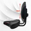 ZYJBDYZBD Bicycle Seat with Backrest Bicycle Saddle Seat, Exercise Seats, Strong Load Bearing, with-Red view 3