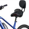 ZYJBDYZBD Bicycle Seat with Backrest Bicycle Saddle Seat, Exercise Seats, Strong Load Bearing, with-Red view 4