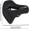 ZYJBDYZBD Ergonomic Bike Seat for Ultimate Riding Comfort-Black view 3