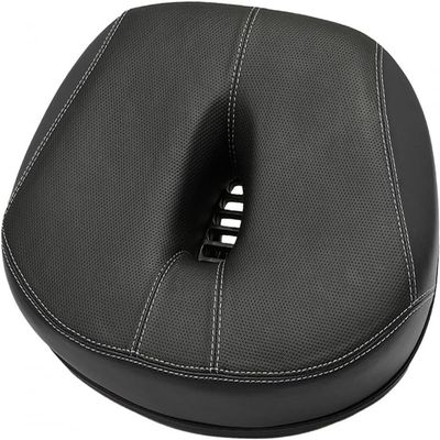 ZYJBDYZBD Noseless Oversized Bike Seat, Wide Bicycle Saddle for Electric Bikes, Universal Fit Bike Seat Cushion for Men Women-Black
