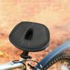 ZYJBDYZBD Noseless Oversized Bike Seat, Wide Bicycle Saddle for Electric Bikes, Universal Fit Bike Seat Cushion for Men Women-Black view 2