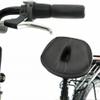 ZYJBDYZBD Noseless Oversized Bike Seat, Wide Bicycle Saddle for Electric Bikes, Universal Fit Bike Seat Cushion for Men Women-Black view 4