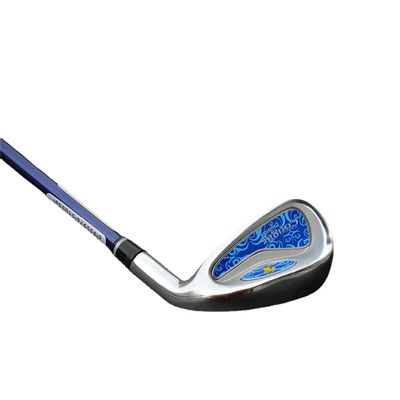 Kids Golf Iron Single - #7 Junior Golf Training Iron Club for Children Boys Girls Golf Sports with Right Handed Options (Age 6-8,with Graphite(Blue))