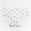 3 to 10Y Little Girls Briefs Underwear Kids Cotton Cool Breathable Comfort Underpants Cute Fruits (Yellow-2, 3-4 Years) view 2