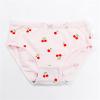 3 to 10Y Little Girls Briefs Underwear Kids Cotton Cool Breathable Comfort Underpants Cute Fruits (Yellow-2, 3-4 Years) view 3
