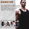 LELTLIMH Sauna Sweat Suits Shirt Vest Waist Trainer for Men Compression Workout Shapewear Excersize Gym Clothes Working Out (No zipper, Black, SM) view 4
