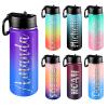 YESCUSTOM Personalized Name Water Bottle with Straw, Custom Insulated Stainless Steel Sports Water Bottle with Name or Text-Double Wall Vacuum Insulated Gift Cup for Kids Women Men view 1
