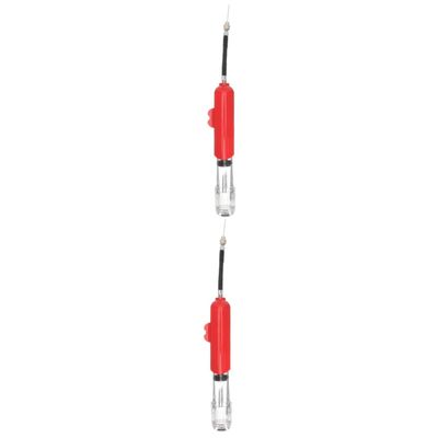 Anneome 2sets Sports Balls Air Pump Multi-Function Ball Inflator Valve Easy to Use for Football Basketball Volleyball