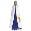 WURTON Cute goldfishes Print Unisex Hooded Cape Halloween Carnival Vampire Cosplay Cloak Hooded Cloak Costume view 2