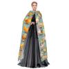 WURTON cute chicken walking Print Unisex Hooded Cape Halloween Carnival Vampire Cosplay Cloak Hooded Cloak Costume view 3