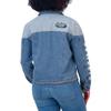 WEAR by Erin Andrews Women's Dallas Cowboys Full-Button Denim Jacket view 3